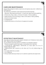 Preview for 16 page of HOMCOM A00-013 Assembly & Instruction Manual