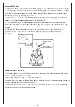 Preview for 4 page of HOMCOM A61-024 Assembly & Instruction Manual