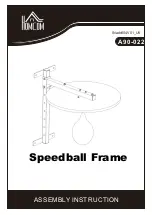 HOMCOM A90-022 Assembly Instruction preview