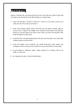 Preview for 12 page of HOMCOM A90-198 User Manual