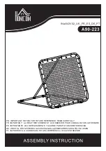 Preview for 1 page of HOMCOM A90-223 Assembly Instruction