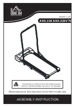 HOMCOM A90-224 Assembly Instruction Manual preview