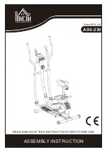 HOMCOM A90-230 Assembly Instruction Manual preview