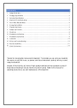 Preview for 2 page of HOMCOM A90-248 User Manual