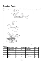 Предварительный просмотр 3 страницы HOMCOM A90-263 Assembly & Instruction Manual