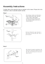 Предварительный просмотр 4 страницы HOMCOM A90-263 Assembly & Instruction Manual