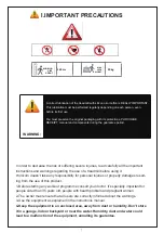 Preview for 3 page of HOMCOM A90-287V70 User Manual