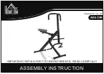 Предварительный просмотр 1 страницы HOMCOM A90-295 Assembly Instruction Manual