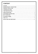 Preview for 2 page of HOMCOM A90-303 User Manual