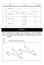 Предварительный просмотр 7 страницы HOMCOM A91-106 Assembly Instructions Manual