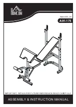 Предварительный просмотр 1 страницы HOMCOM A91-175 Assembly & Instruction Manual