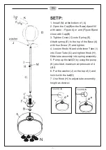 Предварительный просмотр 3 страницы HOMCOM A91-192 Assembly & Instruction Manual