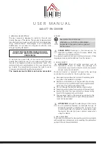 HOMCOM AA0-077 User Manual preview