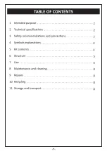 Preview for 2 page of HOMCOM AA1-088 Assembly & Instruction Manual