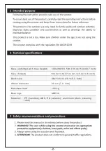 Preview for 3 page of HOMCOM AA1-088 Assembly & Instruction Manual