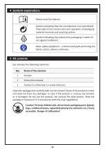 Preview for 5 page of HOMCOM AA1-088 Assembly & Instruction Manual