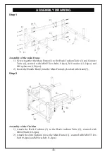 Preview for 4 page of HOMCOM B1-0121 Assembly & Instruction Manual