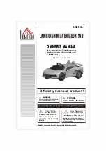 Предварительный просмотр 1 страницы HOMCOM LAMBORGHINI AVENTADOR SVJ Owner'S Manual