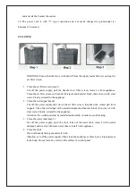 Предварительный просмотр 5 страницы HOMCOM RFS-12R Assembly Instruction Manual