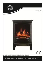 HOMCOM Vesuvius ND-18D3CL Assembly & Instruction Manual предпросмотр