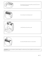 Preview for 17 page of HomComfort DV21L Installation Instructions And Owner'S Manual