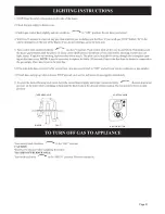 Preview for 21 page of HomComfort DV21L Installation Instructions And Owner'S Manual