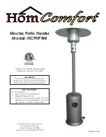 HomComfort HCPHPRM Manual preview