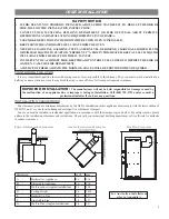 Предварительный просмотр 5 страницы HomComfort PW100A Owner'S Manual