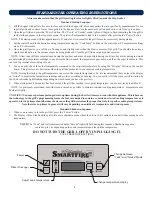 Preview for 8 page of HomComfort Smartfire PG-30 Assembly And Operating Instructions Manual