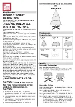 Preview for 1 page of Home Accents Holiday 1004339551 Quick Start Manual