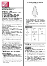 Home Accents Holiday 1006185189 Quick Start Manual preview