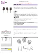 Home Accents Holiday 21RT2742125XY Assembly Instructions preview