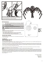 Preview for 2 page of Home Accents Holiday 21SV20168 Easy Assembly And Operation Instructions