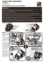 Preview for 1 page of Home Accents Holiday 21SV23107 User Manual