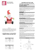 Home Accents Holiday 22RT1742214 Assembly Instruction preview