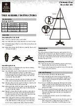 Home Accents Holiday 662 305 Assembly Instructions preview