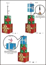 Preview for 7 page of Home Accents Holiday 8 FT GIANT-SIZED LED GIFT BOXES Setup Instructions