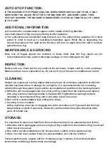 Preview for 3 page of Home Accents Holiday FM400-ES User Manual