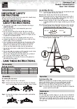 Home Accents Holiday TG50M2Z29C01 Quick Start Manual preview