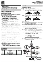 Home Accents Holiday TG66M2ASPC00 Quick Start Manual preview