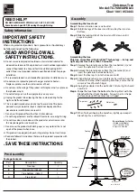 Home Accents Holiday TG76M3AHXL03 Quick Start Manual preview