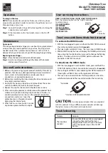 Preview for 2 page of Home Accents Holiday TG76M3C03L26 Quick Start Manual