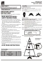 Home Accents Holiday TG76M3P08D27 Quick Start Manual preview