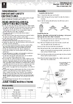 Preview for 1 page of Home Accents Holiday TG76P3739P03 Quick Start Manual