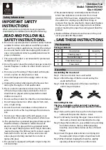 Home Accents Holiday TG90M3P07C00 Assembly Instruction preview