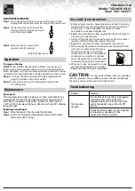 Preview for 2 page of Home Accents Holiday TGC0M3P07L07 Manual