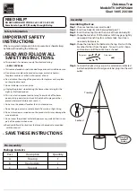 Preview for 1 page of Home Accents Holiday TV30P3E92L00 Quick Start Manual