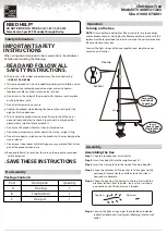 Home Accents Holiday TV46M5311L03 Quick Start Manual preview