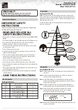 Preview for 1 page of Home Accents Holiday TV66M3ACDC08 Quick Start Manual