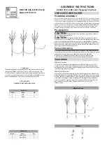 Preview for 1 page of Home Accents Holiday TY168-1313 Assembly Instructions